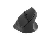 Mysz bezprzewodowa Natec Crake 2 Bluetooth 5.2 + 2.4GHz 2400DPI wertykalna czarna - 9