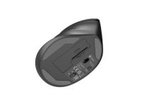 Mysz bezprzewodowa Natec Crake 2 Bluetooth 5.2 + 2.4GHz 2400DPI wertykalna czarna - 7