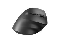 Mysz bezprzewodowa Natec Crake 2 Bluetooth 5.2 + 2.4GHz 2400DPI wertykalna czarna - 5
