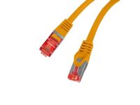 Patchcord Lanberg S/FTP kat.6 0,25m LSZH CU fluke passed pomarańczowy - 3