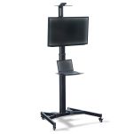 Stojak mobilny pojedynczy z półką DIGITUS 1xLCD max. 70