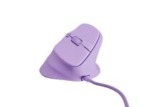 Mysz przewodowa Natec Crake 2 PRO 12800dpi wertykalna programowalna optyczna pure lavender - 2