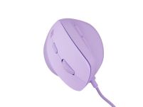 Mysz przewodowa Natec Crake 2 PRO 12800dpi wertykalna programowalna optyczna pure lavender - 8
