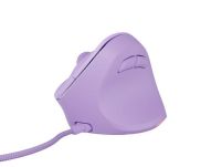 Mysz przewodowa Natec Crake 2 PRO 12800dpi wertykalna programowalna optyczna pure lavender - 4