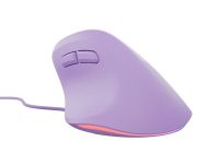 Mysz przewodowa Natec Crake 2 PRO 12800dpi wertykalna programowalna optyczna pure lavender - 7