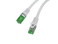 Patchcord Lanberg S/FTP kat.7 1m LSZH CU fluke passed szary - 2