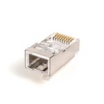 Wtyk RJ45 (8P8C) przelotowy DIGITUS kat.6 ekranowany, AWG 26-24, opakowanie 100 szt. - 3