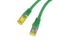 Patchcord Lanberg FTP kat.6A 0,25m LSZH CU fluke passed zielony - 3