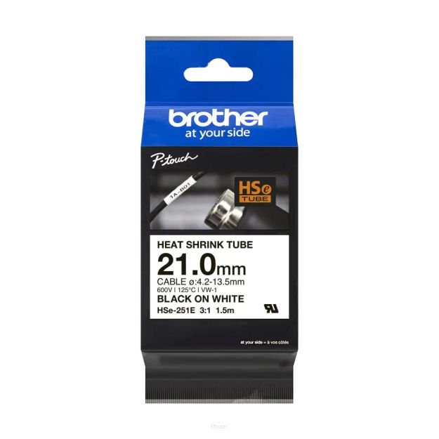 Brother rurki termokurczliwe 21mm HSe-251E