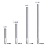 Zestaw antena LoRa Qoltec 5.8 dBi + kabel zasilający - 5