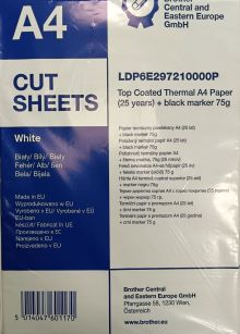 Brother papier term. A4 100ark 75g/m2 25lat trw.