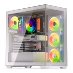 Obudowa KRUX Exo White ATX, z oknem, bez zasilacza, biała - 2