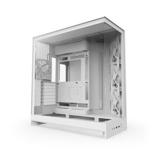 Obudowa NZXT H9 Flow (2025) Midi Tower z oknem biała