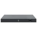 Switch zarządzalny Intellinet 24x 10/100/1000 Mbps PoE+ 370W+4x uplink Combo RJ45/SFP VLAN Rack 19
