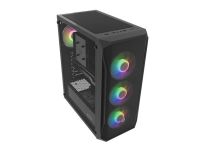Obudowa Fury SHOBO SH4F RGB ATX Midi Tower z oknem czarna - 9
