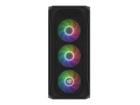 Obudowa Fury SHOBO SH4F RGB ATX Midi Tower z oknem czarna - 3