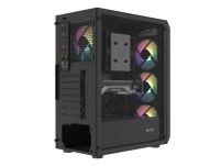 Obudowa Fury SHOBO SH4F RGB ATX Midi Tower z oknem czarna - 6