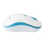 Mysz bezprzewodowa Techly 1600dpi optyczna biało-niebieska - 2