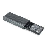 Obudowa DIGITUS USB 4.0 Typ C na dysk SSD M.2 NVMe 40Gbps aluminiowa, beznarzędziowa - 6