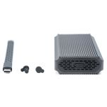 Obudowa DIGITUS USB 4.0 Typ C na dysk SSD M.2 NVMe 40Gbps aluminiowa, beznarzędziowa - 9