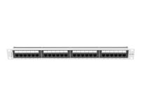 Patch panel Lanberg 24 port 1U kat.6A szary - 4