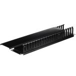 Organizator kabli 19''/2U - czarny z pokrywą Netrack - 7