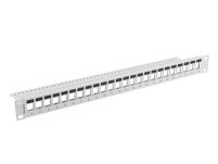 Patch panel pusty Lanberg PPKS-1024-S 24 port 1U 19
