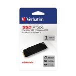 Dysk SSD Verbatim Vi7000G 2TB M.2 2280 PCIe Gen4 NVME (7400/6700 MB/s) - 4