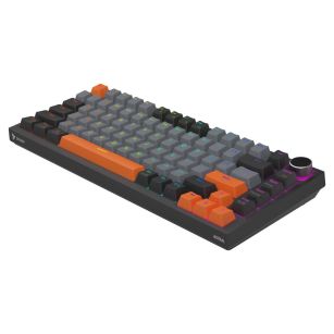 Klawiatura przewodowa SAVIO ASTRAL Black OUTEMU White Jade RGB 3 kolory keycapów magnetyczna
