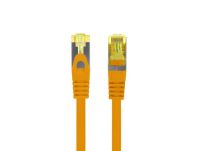 Patchcord Lanberg S/FTP kat.6A 3m LSZH CU fluke passed pomarańczowy - 2