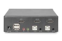 Przełącznik KVM DIGITUS 2 portowy HDMI, 4K 30Hz - 4