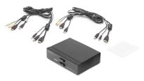 Przełącznik KVM DIGITUS 2 portowy HDMI, 4K 30Hz - 7