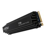 Dysk SSD Crucial T700 4TB M.2 PCIe 5.0 NVMe 2280 (124000/11800MB/s) z radiatorem - 2