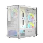 Obudowa LOGIC PORTOS ARGB Mini USB 3.0 White - 6