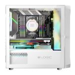 Obudowa LOGIC PORTOS ARGB Mini USB 3.0 White - 12