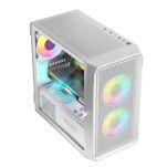 Obudowa LOGIC PORTOS ARGB Mini USB 3.0 White - 8