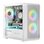 Obudowa LOGIC PORTOS ARGB Mini USB 3.0 White - 2