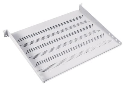 Półka DIGITUS 19" 1U 350mm  (RAL 7035 ) z podporą