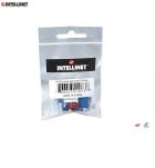 Moduł Keystone Intellinet RJ45 UTP Cat.6, niebieski - 3