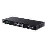 Switch niezarządzalny Tenda TEG1120P-16-250W 18x1GbE 2xSFP PoE - 3