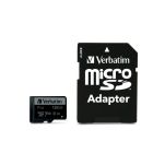 Karta pamięci Micro SDXC Verbatim Pro U3 128GB (90/45 MB/s) Class 10 U3 V30 + adapter - 2