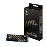 Dysk SSD MSI SPATIUM M450 1TB PCIe 4.0 NVMe M.2 2280 (3600/3000 MB/s) 3D NAND - 6