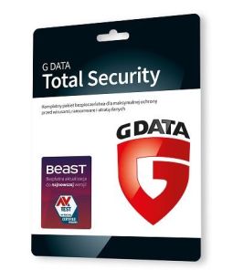 Oprogramowanie G DATA Total Security 1PC 2lata karta-klucz