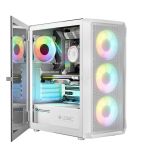 Obudowa LOGIC PORTOS ARGB MIDI USB 3.0 White - 4