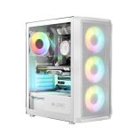 Obudowa LOGIC PORTOS ARGB MIDI USB 3.0 White - 2