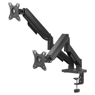 Uchwyt biurkowy na monitory 17’’-32’’ SAVIO UM-04 2x 2-9 kg