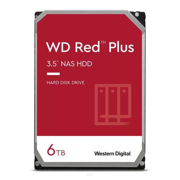 Dysk WD Red™ Plus WD60EFPX 6TB 3,5