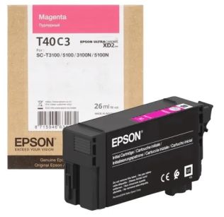 EPSON tusz UltraChrome XD2 Magenta T40C340(26ml)