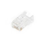 Wtyk RJ45 (8P8C) przelotowy DIGITUS kat.6 nieekranowany, AWG 26-24, opakowanie 100 szt. - 2