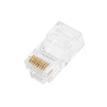 Wtyk RJ45 (8P8C) przelotowy DIGITUS kat.6 nieekranowany, AWG 26-24, opakowanie 100 szt. - 3